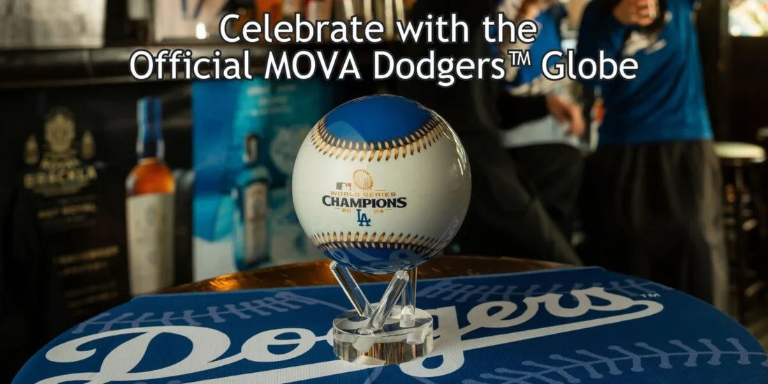 Celebrate with the Official MOVA Dodgers™ Globe