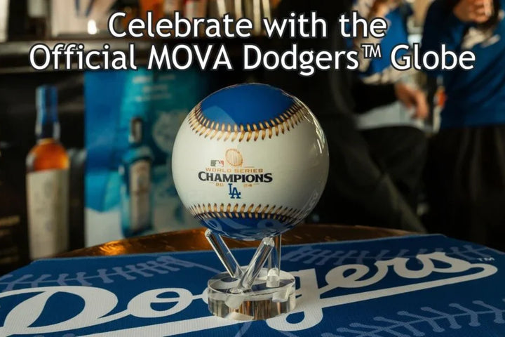 Celebrate with the Official MOVA Dodgers™ Globe
