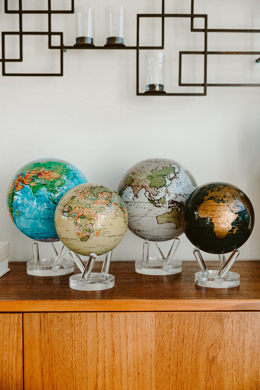 World Map Globes