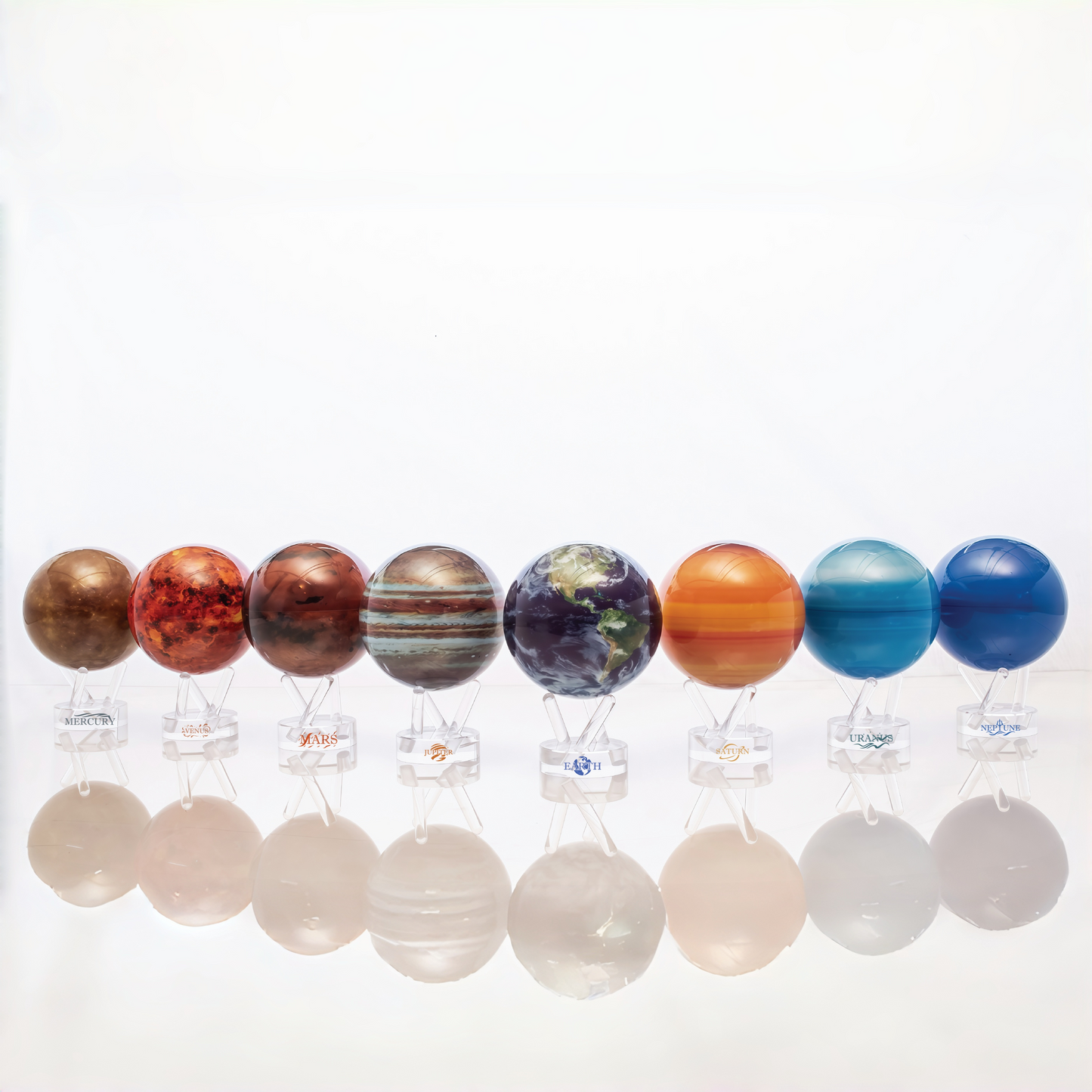 6" Solar System Planet Set（Designer’s Cosmos Acrylic Base)