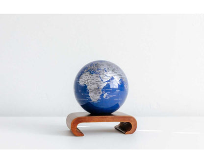 Blue and Silver Globe