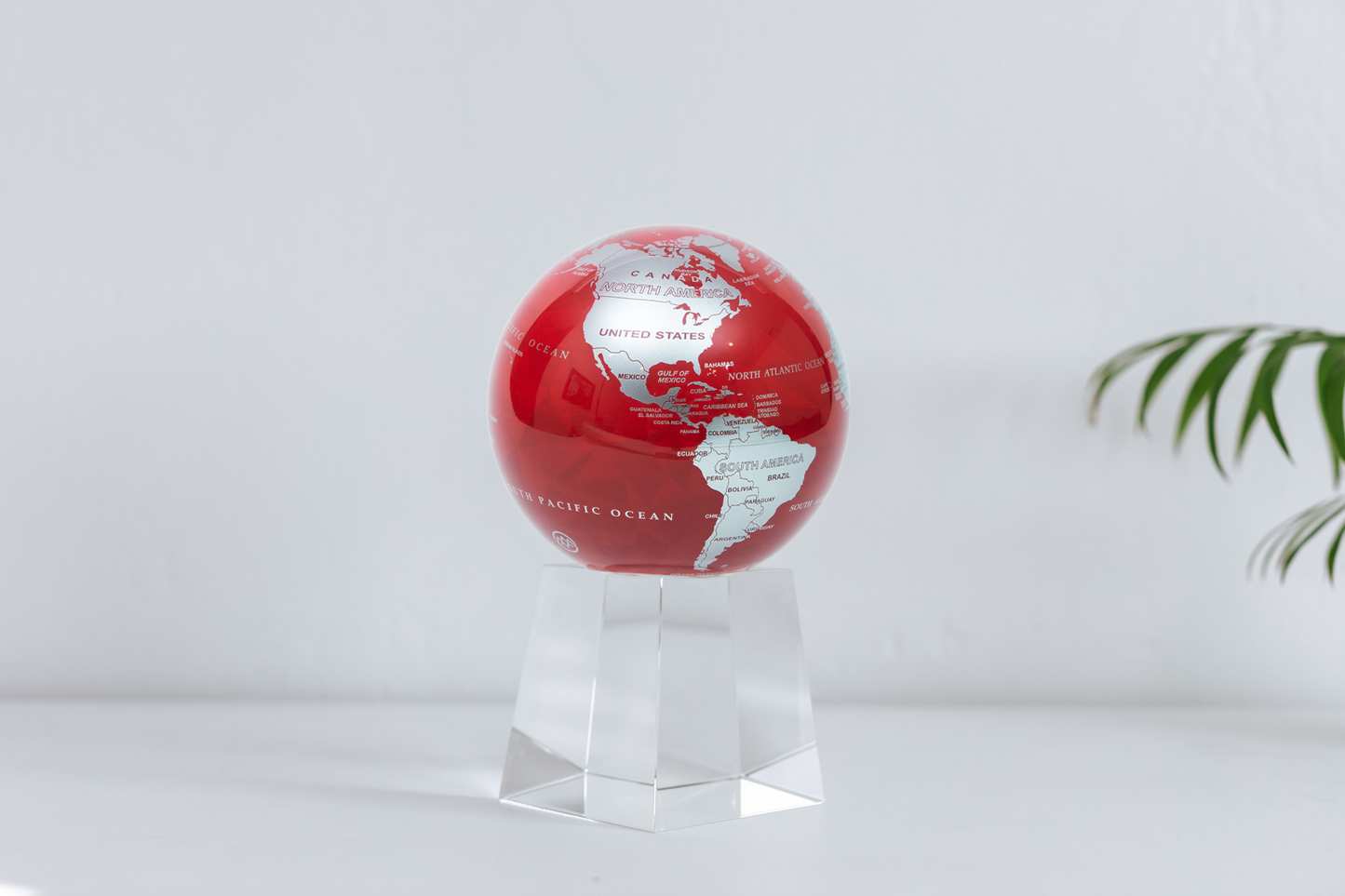 Red and Silver Globe