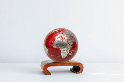 Red and Silver Globe
