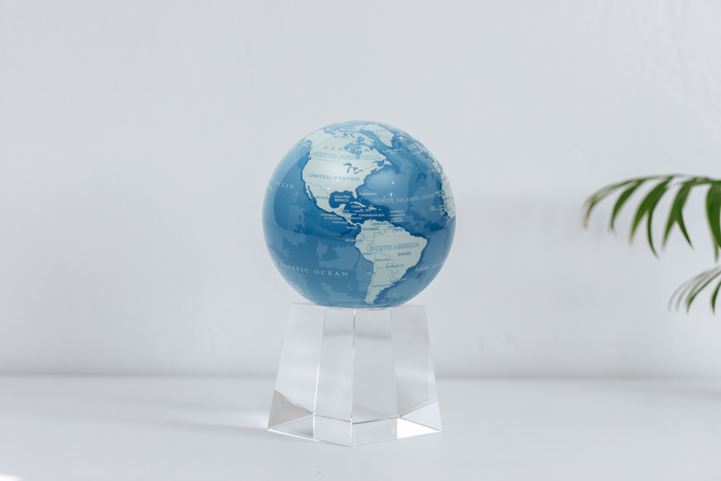 Sky Blue and White Globe