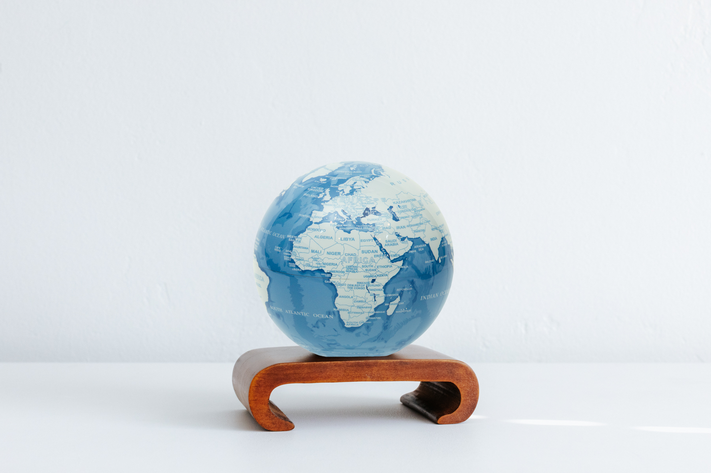 Sky Blue and White Globe