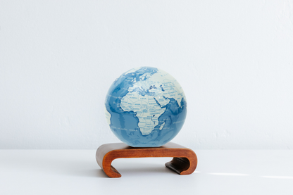 Sky Blue and White Globe