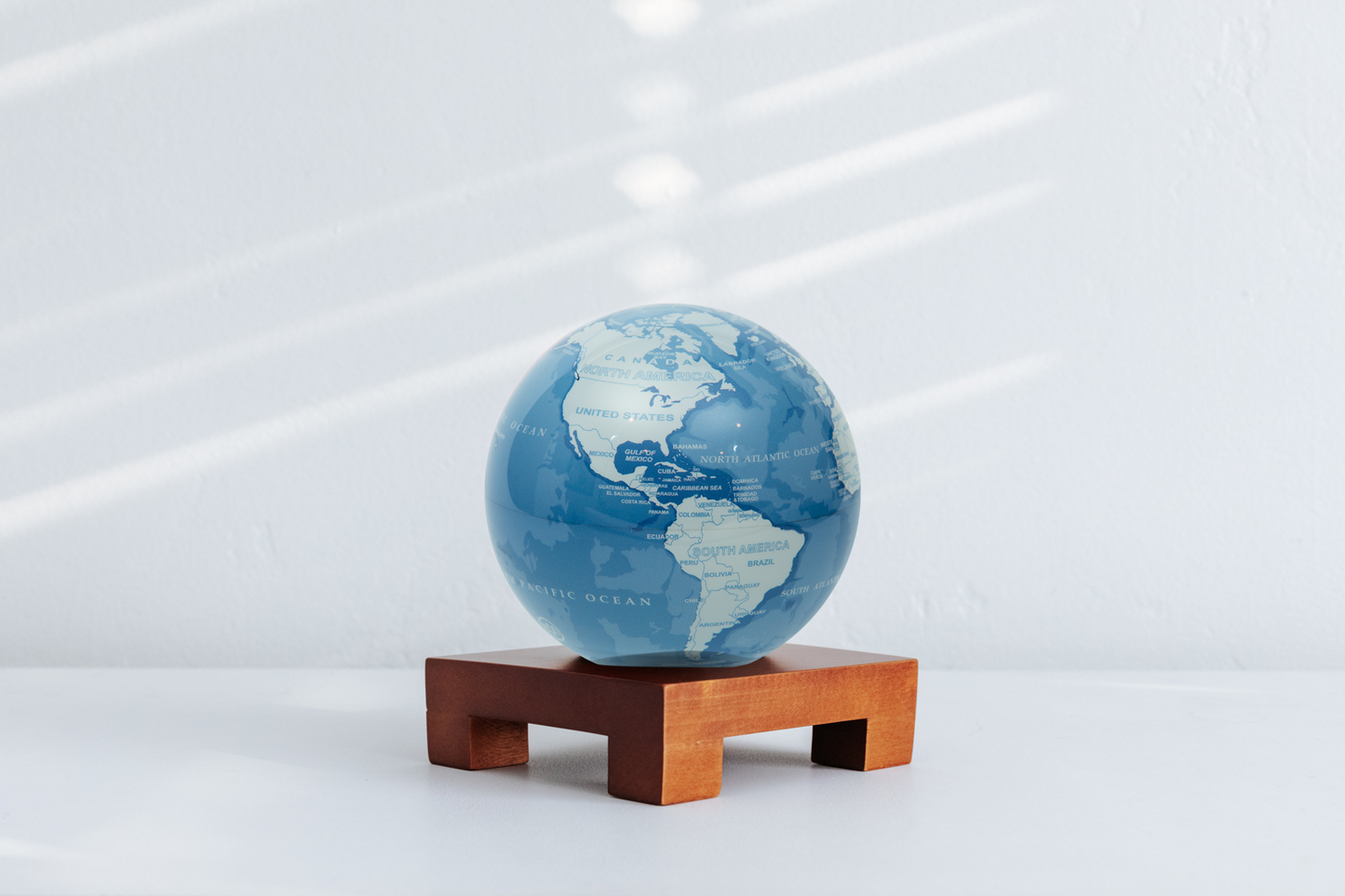 Sky Blue and White Globe