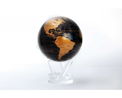 Black and Gold Globe