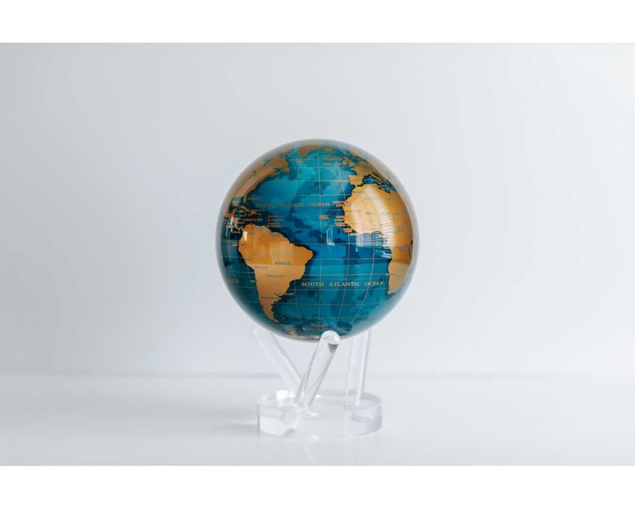 Blue and Gold Globe
