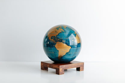 Blue and Gold Globe