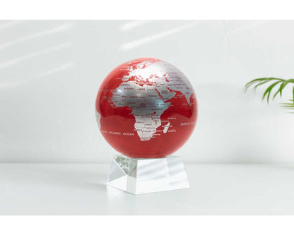 Red and Silver Globe