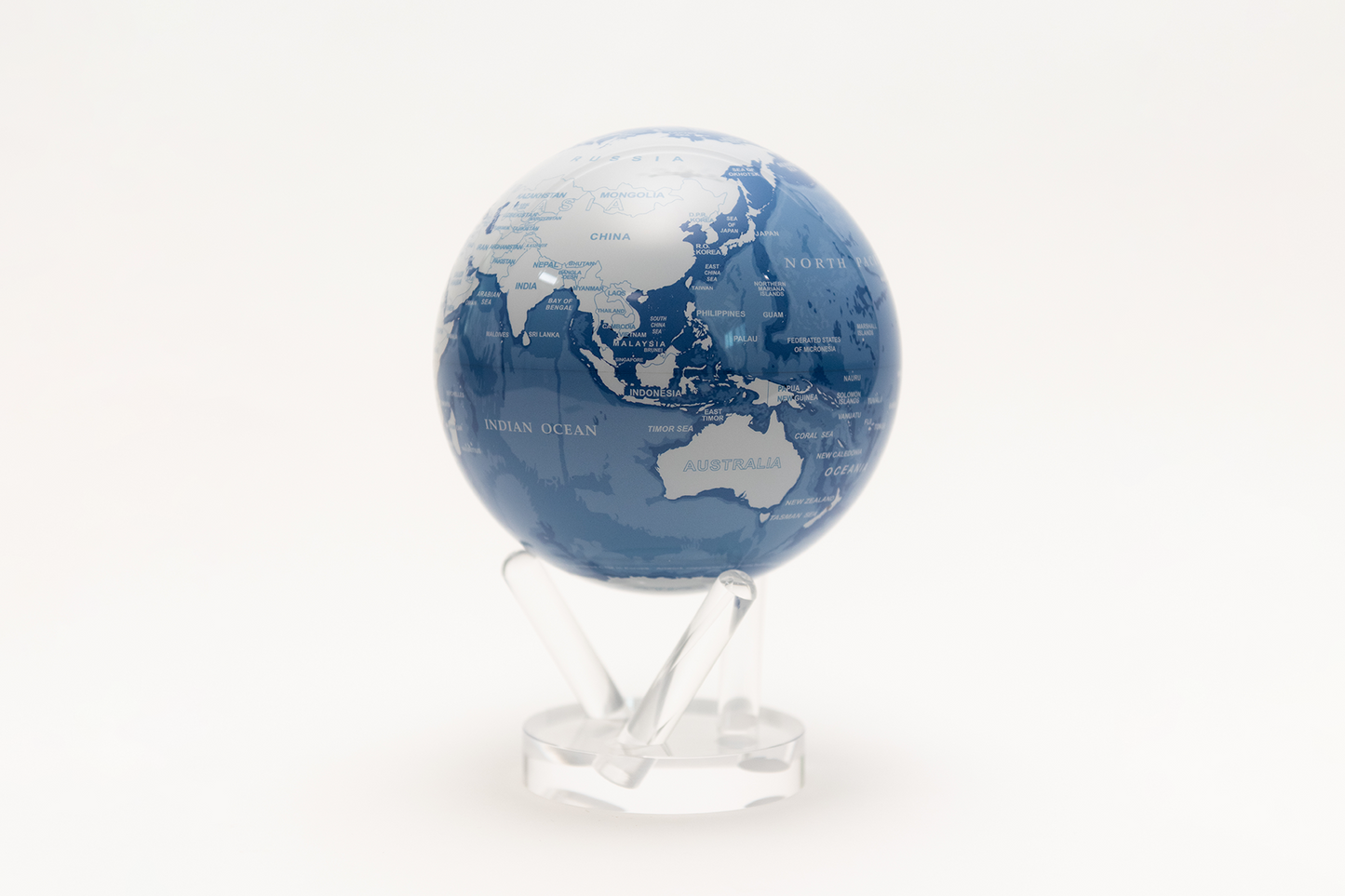 Sky Blue and White Globe