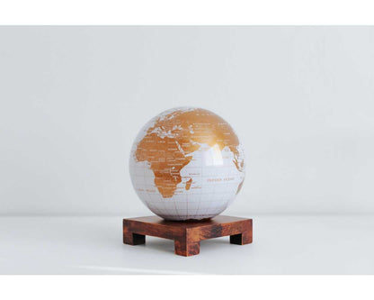 White and Gold Globe
