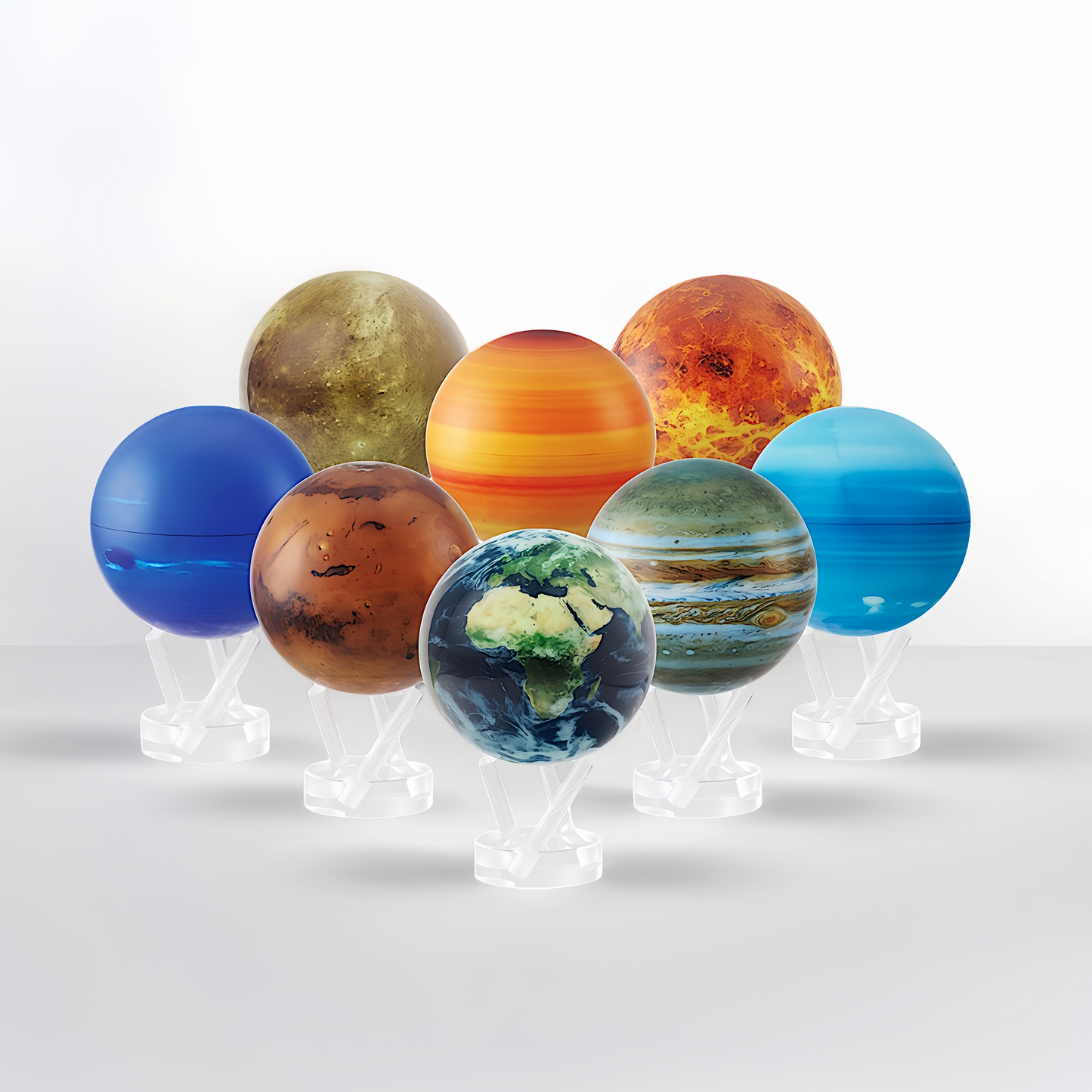 4.5" Solar System Planet Set（Acrylic Base）