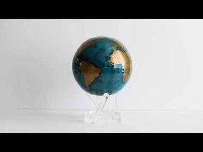 Blue and Gold Globe